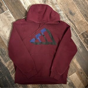 Men’s Adidas Hoodie with Cool Logo Size M